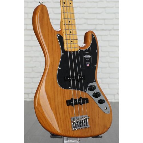  Fender American Professional II Jazz Bass - Roasted Pine with Maple Fingerboard