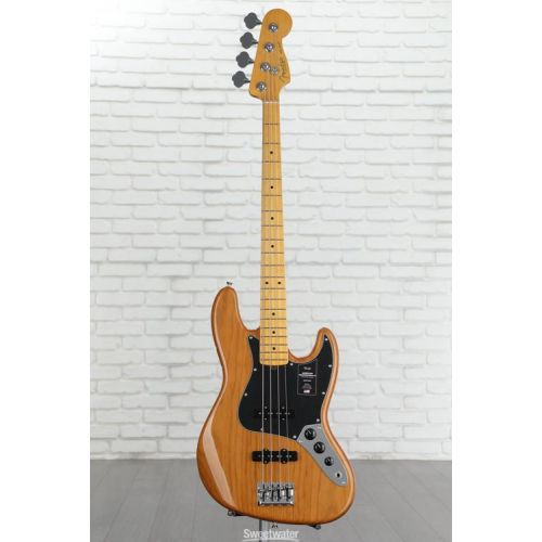  Fender American Professional II Jazz Bass - Roasted Pine with Maple Fingerboard