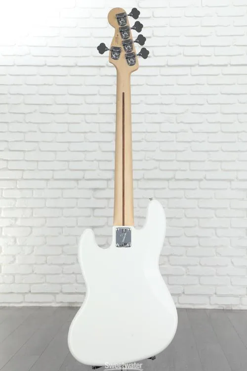  Fender Player Jazz Bass V - Polar White with Pau Ferro Fingerboard Demo