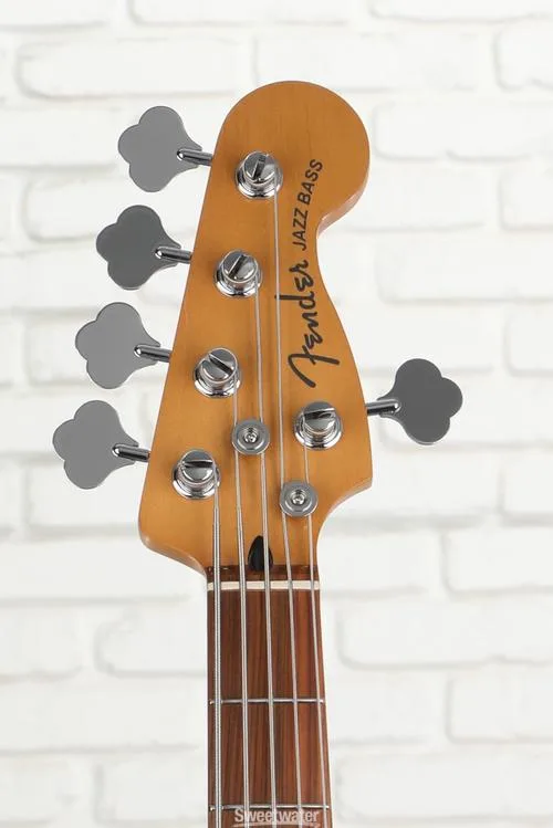  Fender Player Plus Active Jazz Bass V - Tequila Sunrise with Pau Ferro Fingerboard