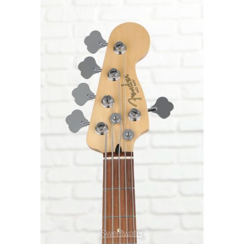  Fender Player Jazz Bass V - 3-Tone Sunburst with Pau Ferro Fingerboard