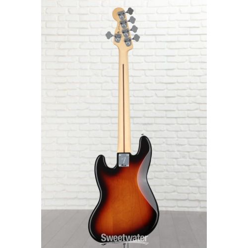  Fender Player Jazz Bass V - 3-Tone Sunburst with Pau Ferro Fingerboard