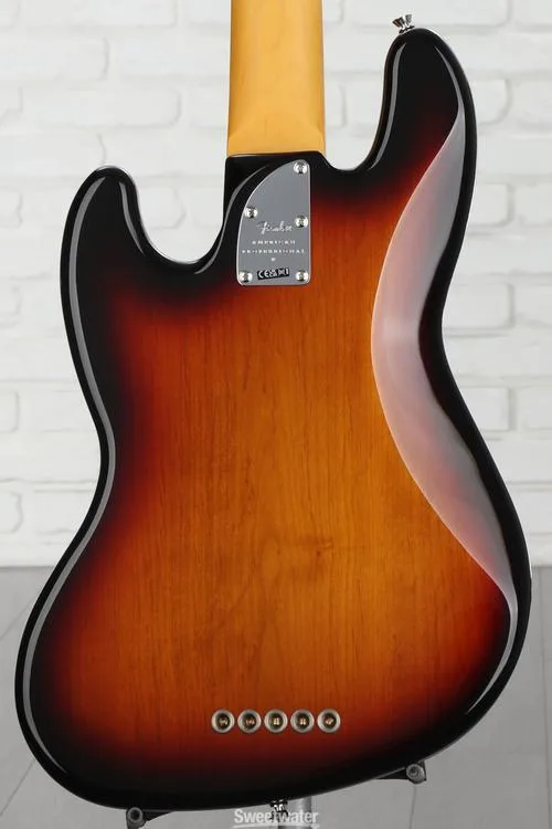  Fender American Professional II Jazz Bass V - 3 Color Sunburst with Rosewood Fingerboard