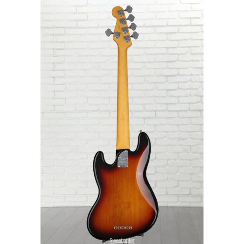  Fender American Professional II Jazz Bass V - 3 Color Sunburst with Rosewood Fingerboard