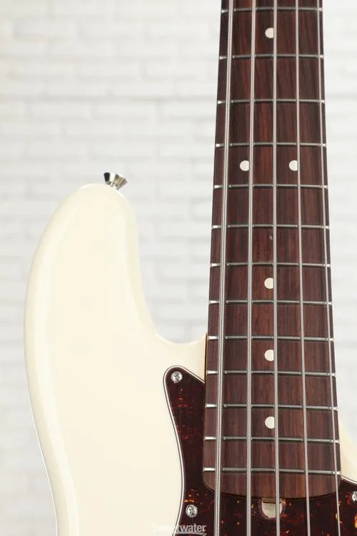  Fender American Professional II Jazz Bass V - Olympic White with Rosewood Fingerboard