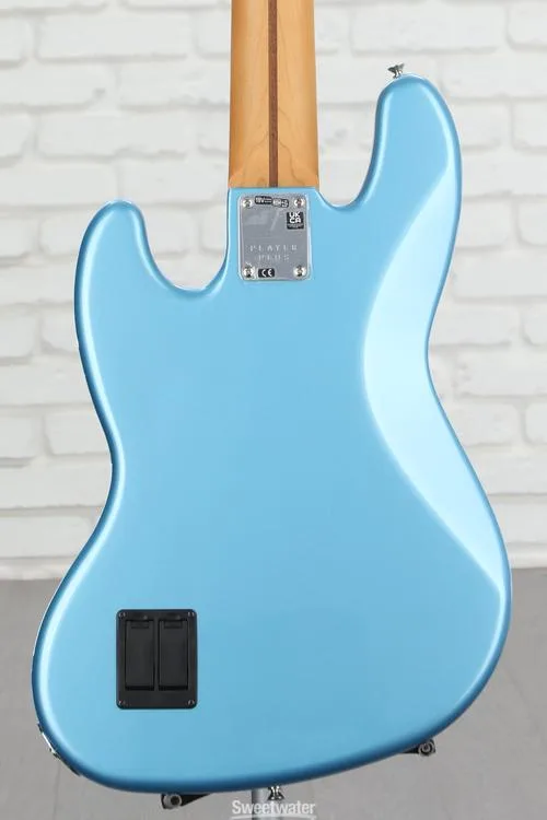  Fender Player Plus Active Jazz Bass V - Opal Spark with Maple Fingerboard