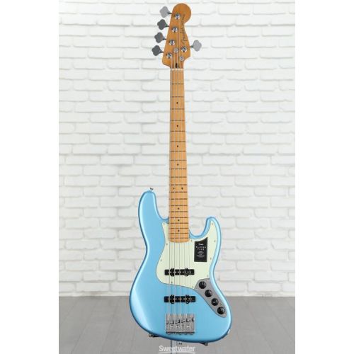  Fender Player Plus Active Jazz Bass V - Opal Spark with Maple Fingerboard