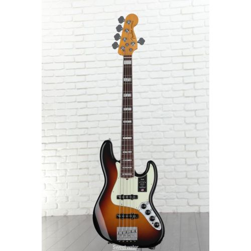  Fender American Ultra Jazz Bass V - Ultraburst with Rosewood Fingerboard