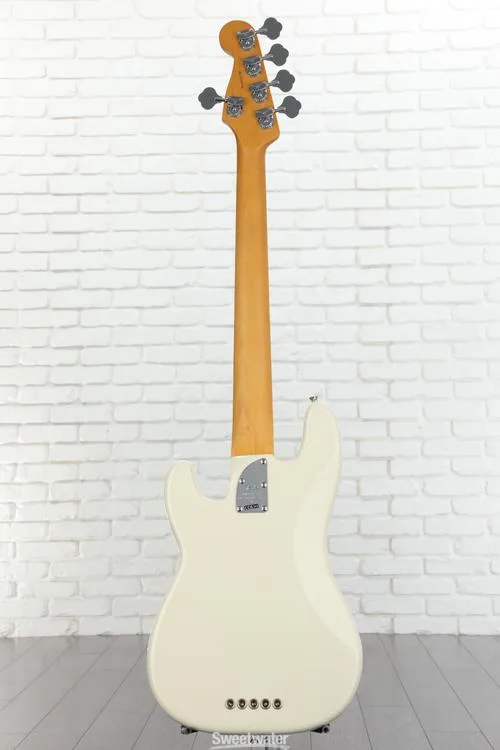  Fender American Professional II Precision Bass V - Olympic White with Rosewood Fingerboard