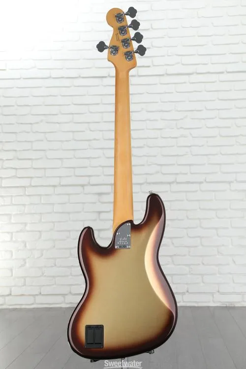  Fender American Ultra Jazz Bass V - Mocha Burst with Rosewood Fingerboard