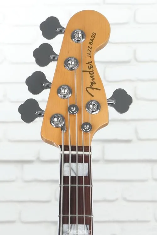  Fender American Ultra Jazz Bass V - Mocha Burst with Rosewood Fingerboard