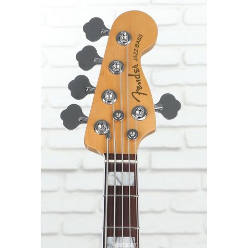  Fender American Ultra Jazz Bass V - Mocha Burst with Rosewood Fingerboard