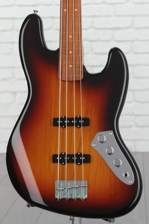 Fender Jaco Pastorius Fretless Jazz Bass - 3-Color Sunburst