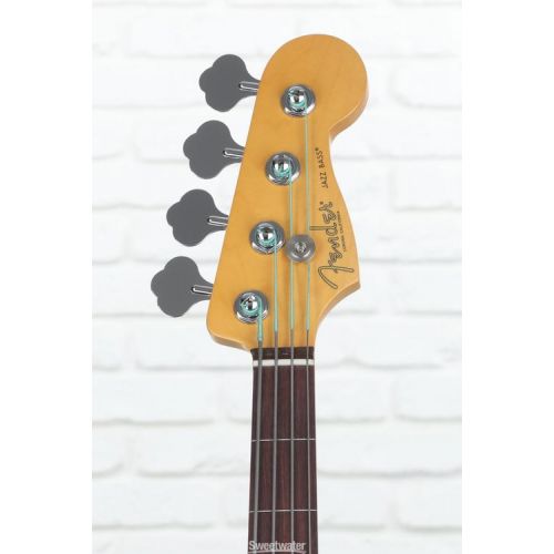  Fender American Professional II Jazz Bass Fretless - 3 Color Sunburst with Rosewood Fingerboard