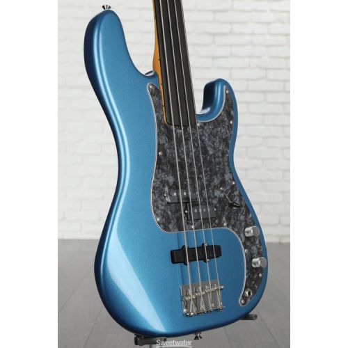  Fender Tony Franklin Fretless Precision Bass - Lake Placid Blue