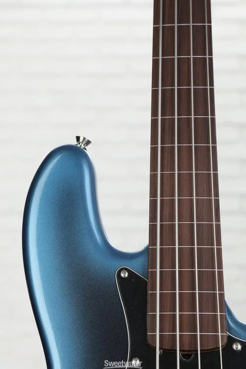  Fender American Professional II Jazz Bass Fretless - Dark Night with Rosewood Fingerboard