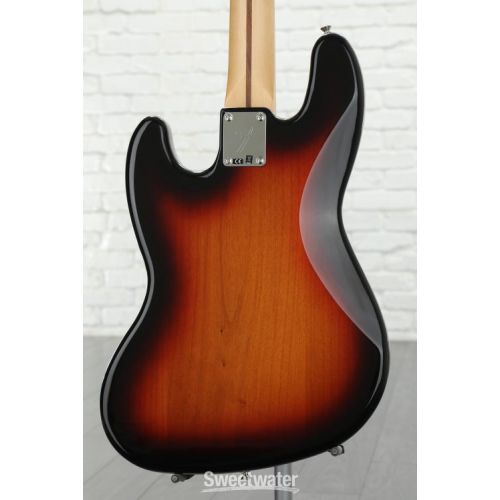  Fender Player Fretless Jazz Bass - 3-Tone Sunburst with Pau Ferro Fingerboard