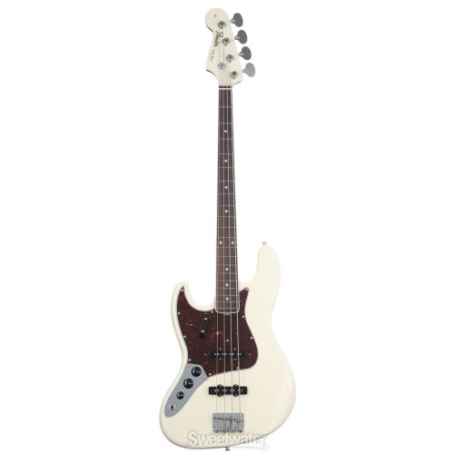  Fender American Vintage II 1966 Left-handed Jazz Bass - Olympic White