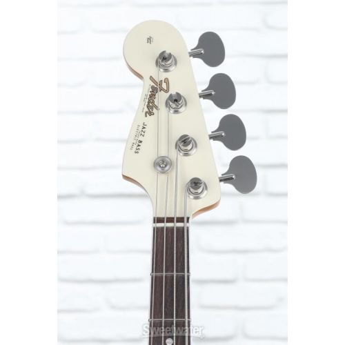  Fender American Vintage II 1966 Left-handed Jazz Bass - Olympic White