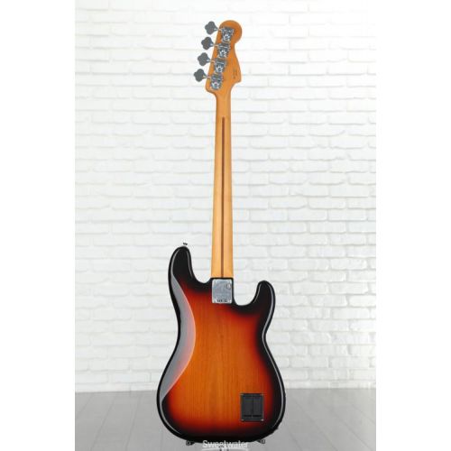  Fender Player Plus Active Precision Bass Left-handed - 3-color Sunburst with Pau Ferro Fingerboard