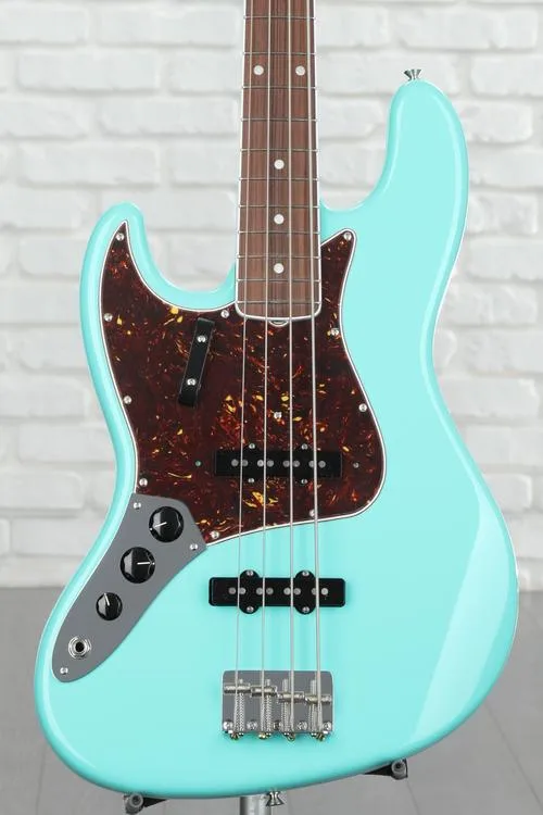 Fender American Vintage II 1966 Left-handed Jazz Bass - Seafoam Green