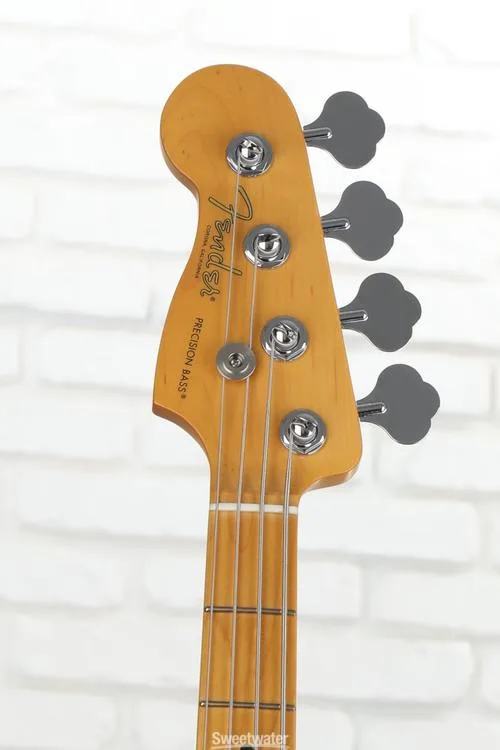  Fender American Professional II Precision Bass Left-handed - Black with Maple Fingerboard