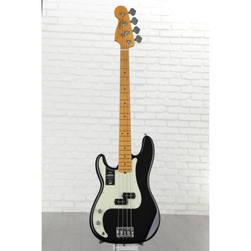  Fender American Professional II Precision Bass Left-handed - Black with Maple Fingerboard