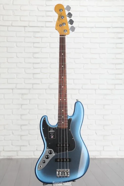  Fender American Professional II Jazz Bass Left-handed - Dark Night with Rosewood Fingerboard