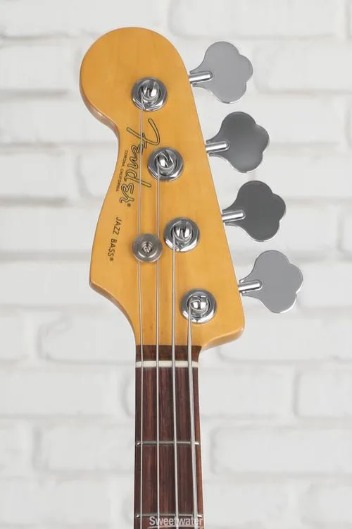  Fender American Professional II Jazz Bass Left-handed - Dark Night with Rosewood Fingerboard