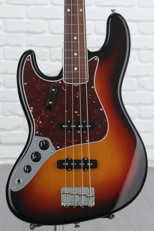 Fender American Vintage II 1966 Left-handed Jazz Bass - 3-color Sunburst