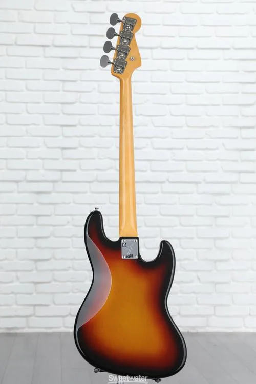  Fender American Vintage II 1966 Left-handed Jazz Bass - 3-color Sunburst