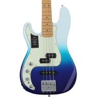 Fender Player Plus Active Precision Bass Left-handed - Belair Blue with Maple Fingerboard