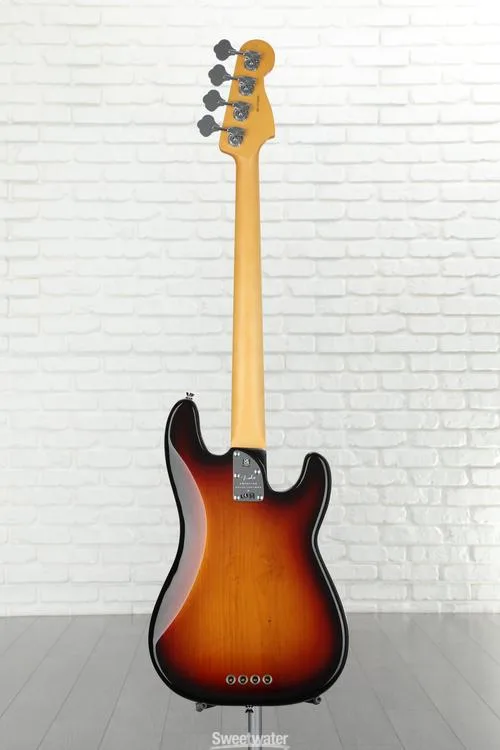  Fender American Professional II Precision Bass Left-handed - 3 Color Sunburst with Rosewood Fingerboard