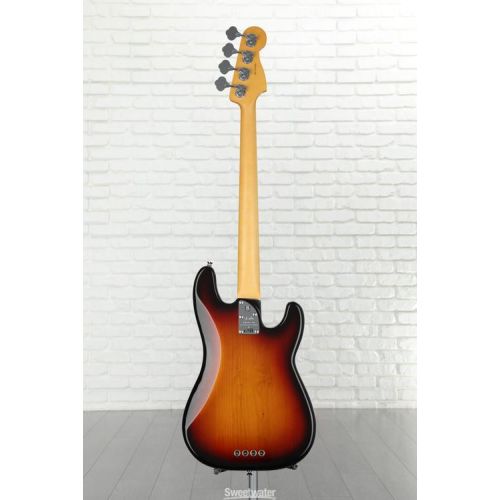  Fender American Professional II Precision Bass Left-handed - 3 Color Sunburst with Rosewood Fingerboard