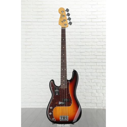  Fender American Professional II Precision Bass Left-handed - 3 Color Sunburst with Rosewood Fingerboard