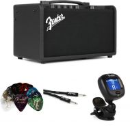 Fender Mustang LT40S 2 x 4-inch 40-watt Combo Amp Essentials Bundle