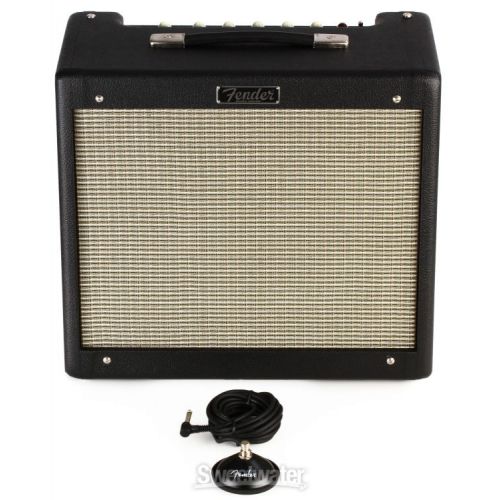  Fender Blues Junior IV 1 x 12-inch 15-watt Tube Combo Amp - Black