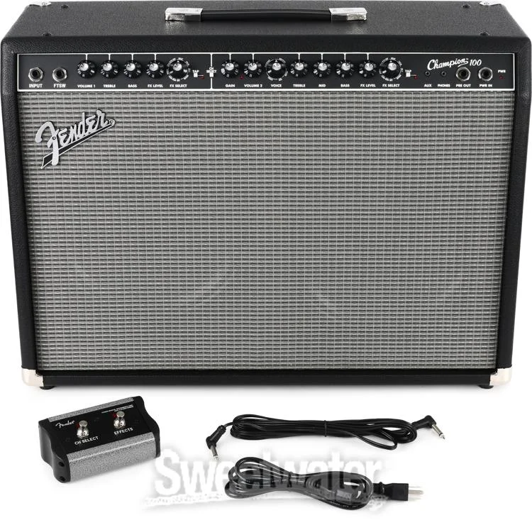  Fender Champion 100 2 x 12-inch 100-watt Combo Amp