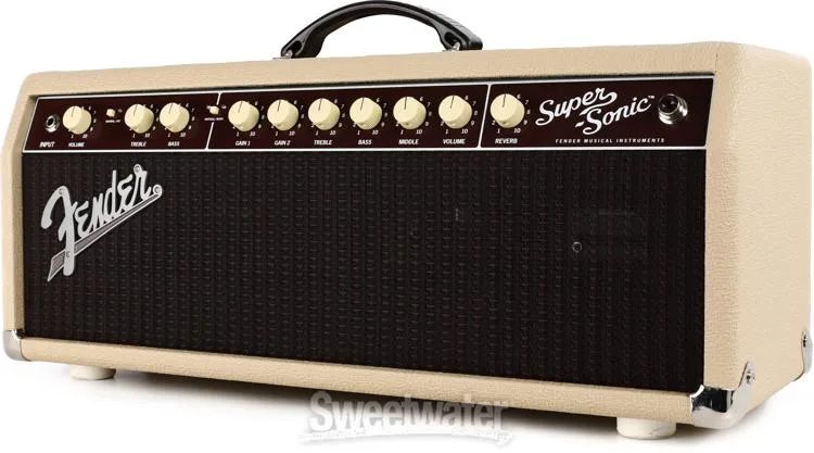  Fender Super-Sonic 22 - 22-watt Tube Head - Blonde