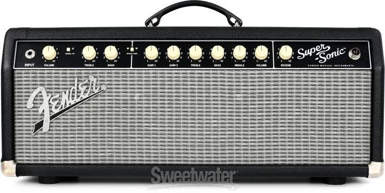  Fender Super-Sonic 22 - 22-watt Tube Head - Black