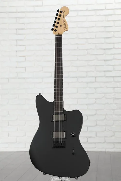  Fender Jim Root Jazzmaster - Flat Black with Ebony Fingerboard Demo