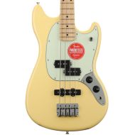 Fender Special Edition Mustang PJ Bass - Buttercream with Maple Fingerboard - Sweetwater Exclusive in the USA