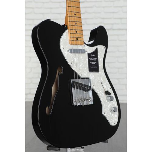  Fender Vintera II '60s Telecaster Thinline Electric Guitar - Black Used