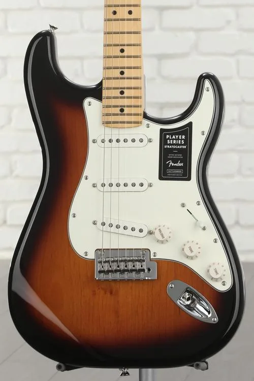 Fender Player Stratocaster Electric Guitar with Maple Fingerboard - Anniversary 2-color Sunburst