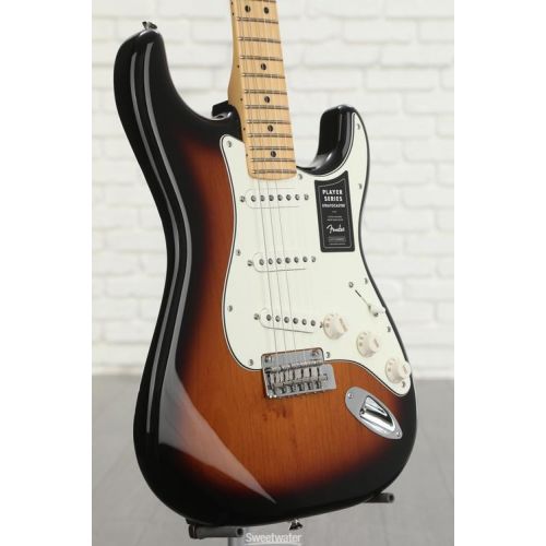  Fender Player Stratocaster Electric Guitar with Maple Fingerboard - Anniversary 2-color Sunburst