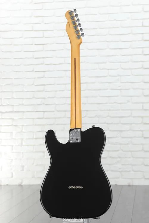  Fender American Professional II Telecaster - Black with Maple Fingerboard Demo