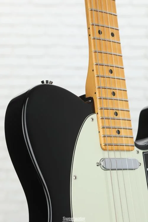  Fender American Professional II Telecaster - Black with Maple Fingerboard Demo