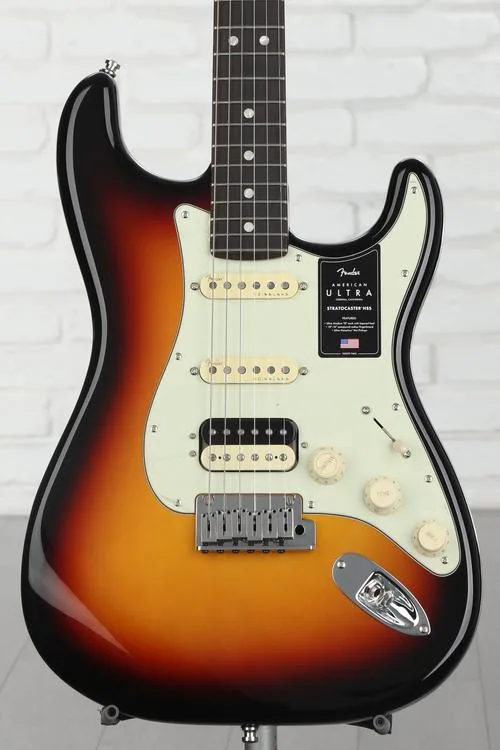 Fender American Ultra Stratocaster HSS - Ultraburst with Rosewood Fingerboard Demo