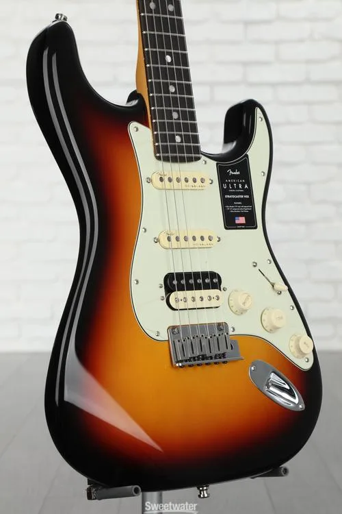  Fender American Ultra Stratocaster HSS - Ultraburst with Rosewood Fingerboard Demo