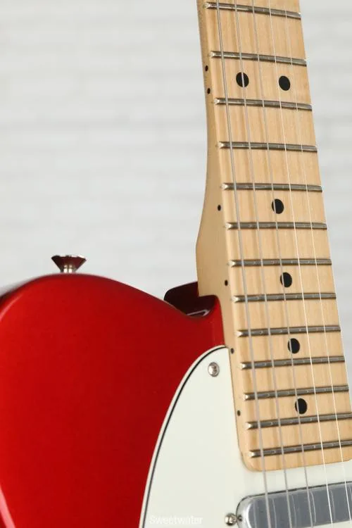  Fender Player Telecaster Solidbody Electric Guitar - Candy Apple Red with Maple Fingerboard Demo